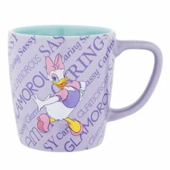 Outlet ???? Disney Coffee Mug - Daisy Duck Personality ✔️