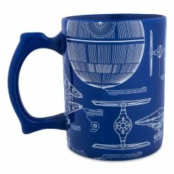 Outlet ???? Disney Coffee Mug - Star Wars - Lightsaber Blueprint ❤️