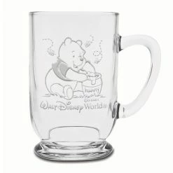 Deals ???? Disney Arribas Glass Mug - Winnie The Pooh - Personalizable - 16oz ????