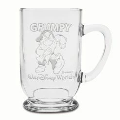 Cheap ❤️ Disney Arribas Glass Mug - Grumpy - Personalizable - 16oz ????