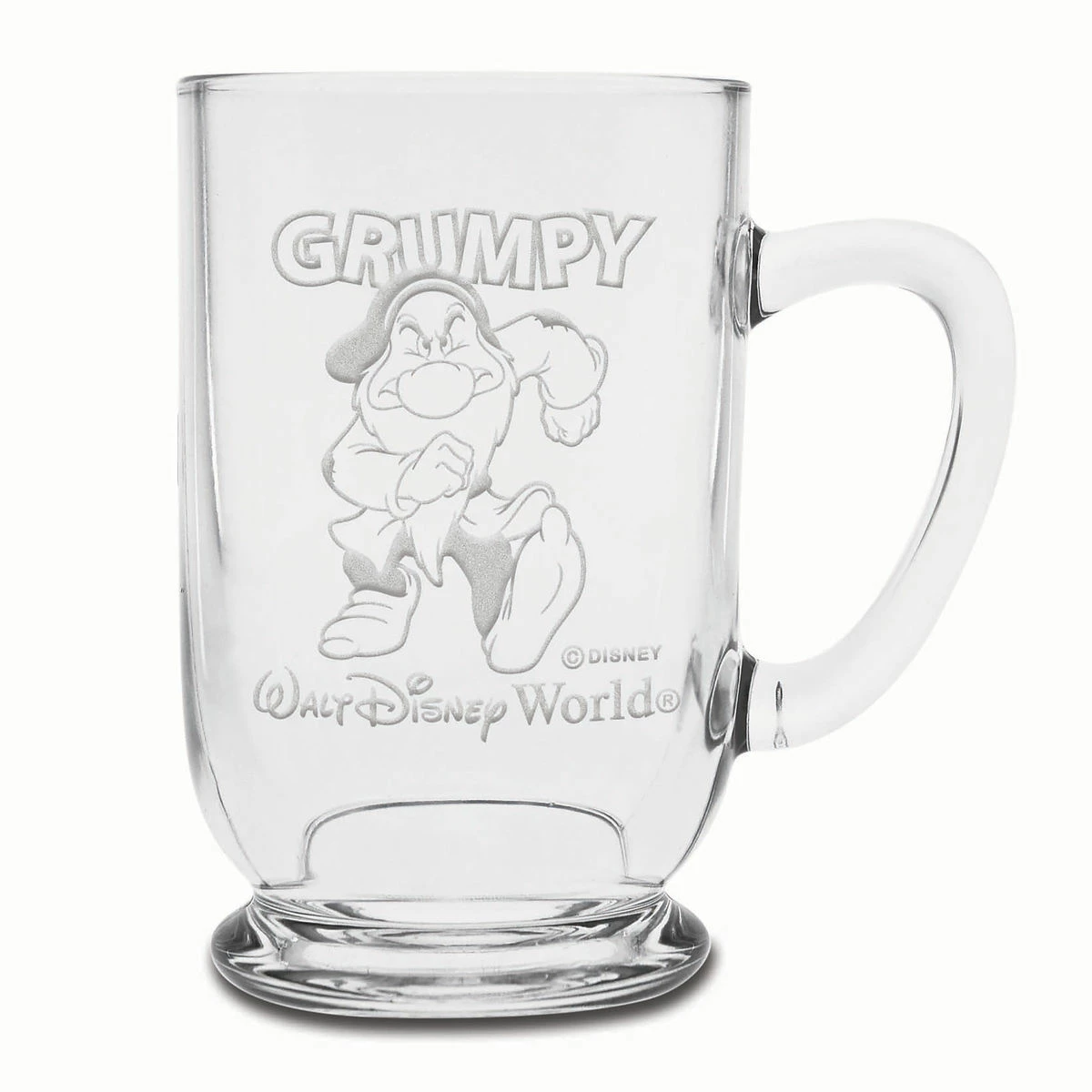 Cheap ❤️ Disney Arribas Glass Mug - Grumpy - Personalizable - 16oz ???? 1 Cheap ❤️ Disney Arribas Glass Mug - Grumpy - Personalizable - 16oz ????