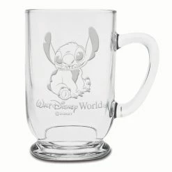 Deals ✔️ Disney Arribas Glass Mug - Stitch - Personalizable - 16oz ✔️
