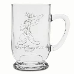 Cheap ???? Disney Arribas Glass Mug - Goofy - Personalizable - 16oz ✔️
