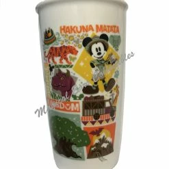 New ✔️ Disney Travel Tumbler - Starbucks - Animal Kingdom Park Icons ????