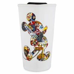 Coupon ???? Disney Travel Tumbler - Mickey Mouse Through The Years - Ceramic ⌛