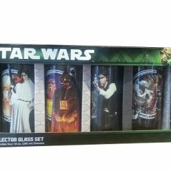 Cheapest ???? Disney Collector Glass Set - Star Wars - Set Of 4 ????