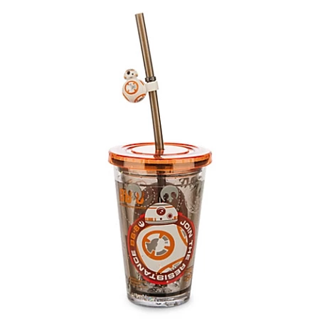 Best Pirce ⭐ Disney Tumbler With Straw - BB-8 - Star Wars The Force Awakens ???? 1 Best Pirce ⭐ Disney Tumbler With Straw - BB-8 - Star Wars The Force Awakens ????