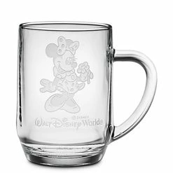 Brand new ???? Disney Arribas Glass Mug - Minnie Mouse - Personalizable - Large ????