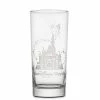 Wholesale ???? Disney Arribas Glass Tumbler - Tinker Bell And Castle - Personalizable ????