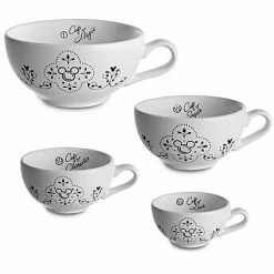 Deals ???? Disney Measuring Cup Set - Gourmet Mickey Mouse Icon -- Black And White ????