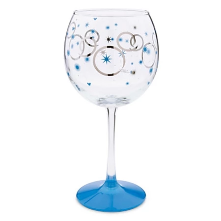 Budget ???? Disney Wine Glass - Happy Hanukkah - Mickey Mouse Icon Goblet ???? 1 Budget ???? Disney Wine Glass - Happy Hanukkah - Mickey Mouse Icon Goblet ????