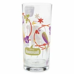 Outlet ???? Disney Glass Tumbler - Adventureland - Enchanted Tiki Room Birds -Tall ????