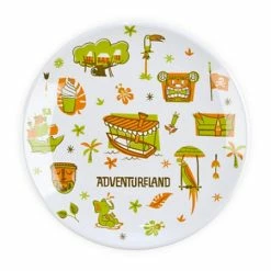 Brand new ???? Disney Dessert Plate - Magic Kingdom - Adventureland Plate - 7'' ✔️