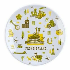 Best Sale ✨ Disney Dessert Plate - Magic Kingdom - Frontierland Plate - 7'' ????