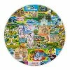 Flash Sale ???? Disney Dinner Plate - Magic Kingdom Map Plate - 11" ????