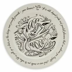 Buy ???? Disney Dinner Plate - Be Our Guest - Lumiere - 11" ????