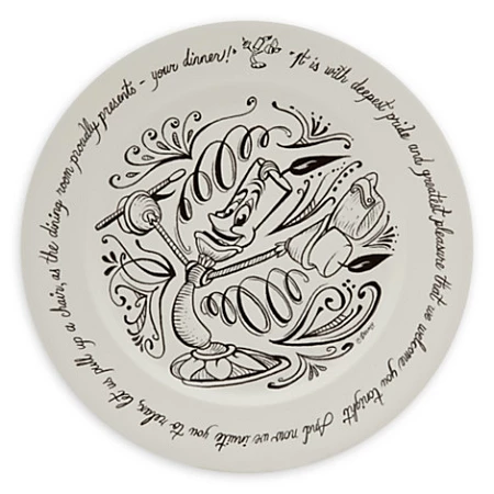 Buy ???? Disney Dinner Plate - Be Our Guest - Lumiere - 11" ???? 1 Buy ???? Disney Dinner Plate - Be Our Guest - Lumiere - 11" ????