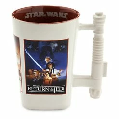 New ✔️ Disney Coffee Mug - Star Wars Saga Movie Poster ????
