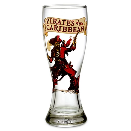 Hot Sale ⌛ Disney Pilsner Glass - Attraction Poster - Pirates Of The Caribbean ❤️ 1 Hot Sale ⌛ Disney Pilsner Glass - Attraction Poster - Pirates Of The Caribbean ❤️
