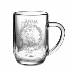 Flash Sale ???? Disney Arribas Glass Mug - Anna - Personalizable ????
