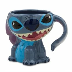 Outlet ???? Disney Coffee Mug - Stitch Figural - Disney Parks ✔️