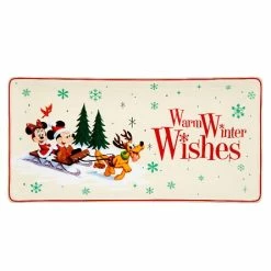 Best reviews of ❤️ Disney Holiday Tray - Happy Holidays - Warm Winter Wishes ????