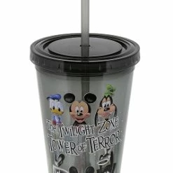 Top 10 ???? Disney Tumbler With Straw - Tower Of Terror - Mickey And Friends ????