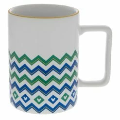 Cheap ???? Disney Coffee Mug - Mickey Icon Geometric - Zig Zag ????