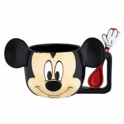 Deals ???? Disney Coffee Mug And Spoon - Mickey Mouse ⭐