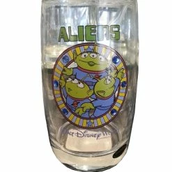 Promo ⌛ Disney Arribas Juice Glass - Aliens - Jeweled ????