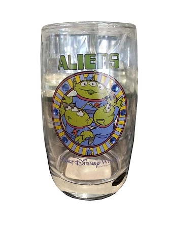 Promo ⌛ Disney Arribas Juice Glass - Aliens - Jeweled ???? 1 Promo ⌛ Disney Arribas Juice Glass - Aliens - Jeweled ????
