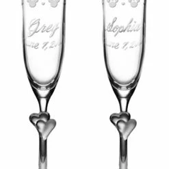 Buy ⌛ Disney Arribas Glass Flute Set - Mickey And Minnie Mouse Icons ????