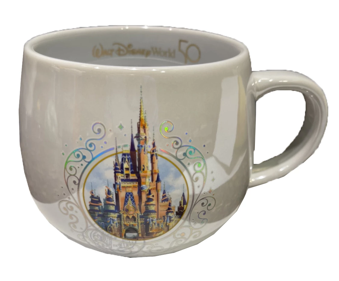 Wholesale ???? Disney Coffee Mug - 50th Anniversary - Cinderella's Castle ???? 1 Wholesale ???? Disney Coffee Mug - 50th Anniversary - Cinderella's Castle ????