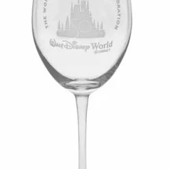 Outlet ???? Disney Arribas Stemmed Glass - Walt Disney World 50th Anniversary ????