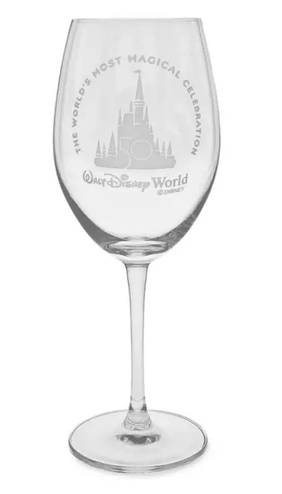 Outlet ???? Disney Arribas Stemmed Glass - Walt Disney World 50th Anniversary ???? 1 Outlet ???? Disney Arribas Stemmed Glass - Walt Disney World 50th Anniversary ????