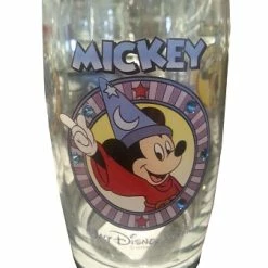 New ???? Disney Arribas Juice Glass - Sorcerer Mickey Mouse - Jeweled ????