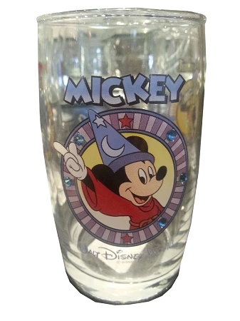 New ???? Disney Arribas Juice Glass - Sorcerer Mickey Mouse - Jeweled ???? 1 New ???? Disney Arribas Juice Glass - Sorcerer Mickey Mouse - Jeweled ????